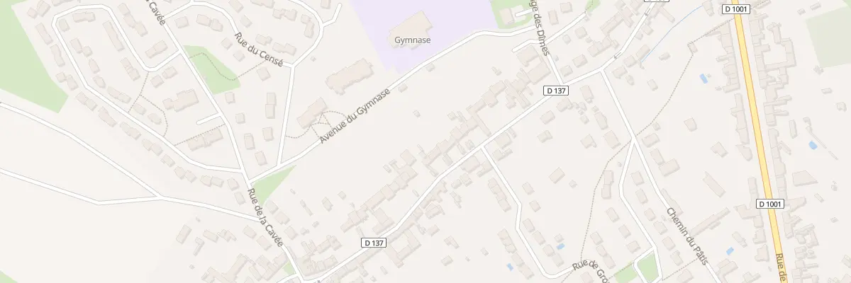 Plan du 54 Rue de Boncourt à Noailles