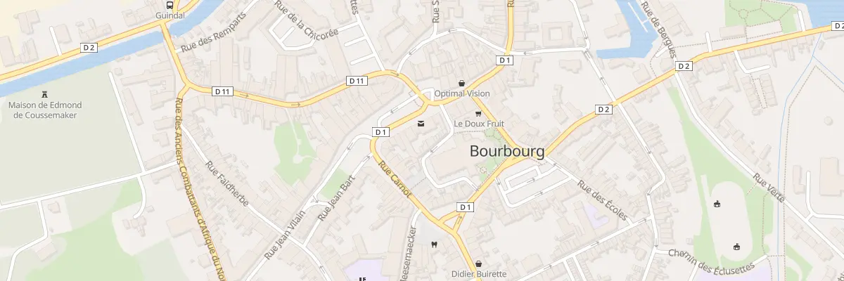Plan du 18 Pl du Général de Gaulle à Bourbourg