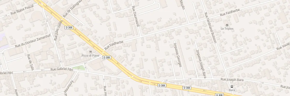 Plan du 24 Rue Faidherbe à Houilles