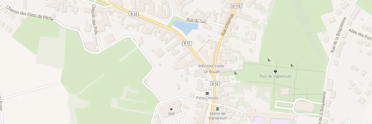 Plan du 11 Rue d’Amour à Vignacourt