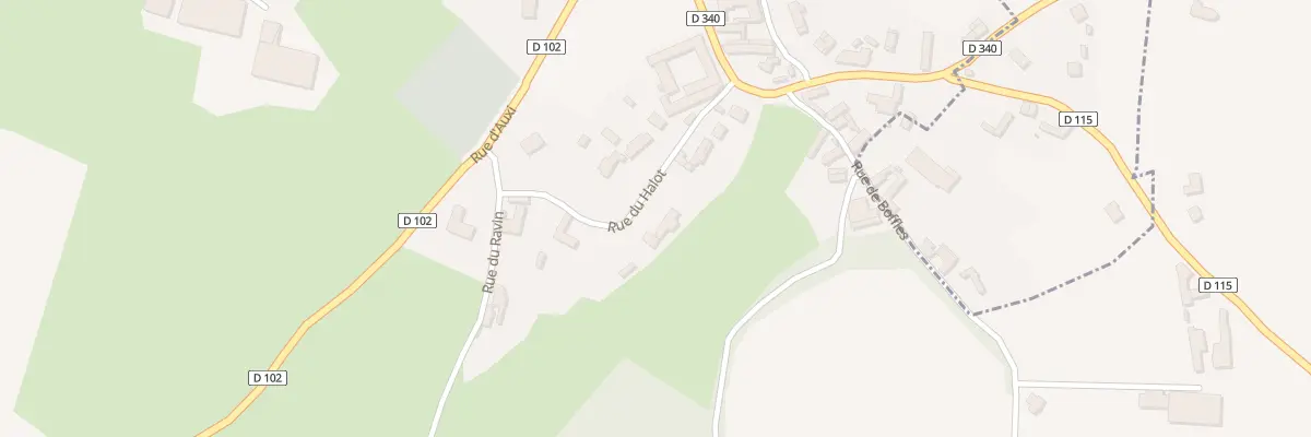 Plan du 3 Rue du Halot à Conchy-sur-Canche