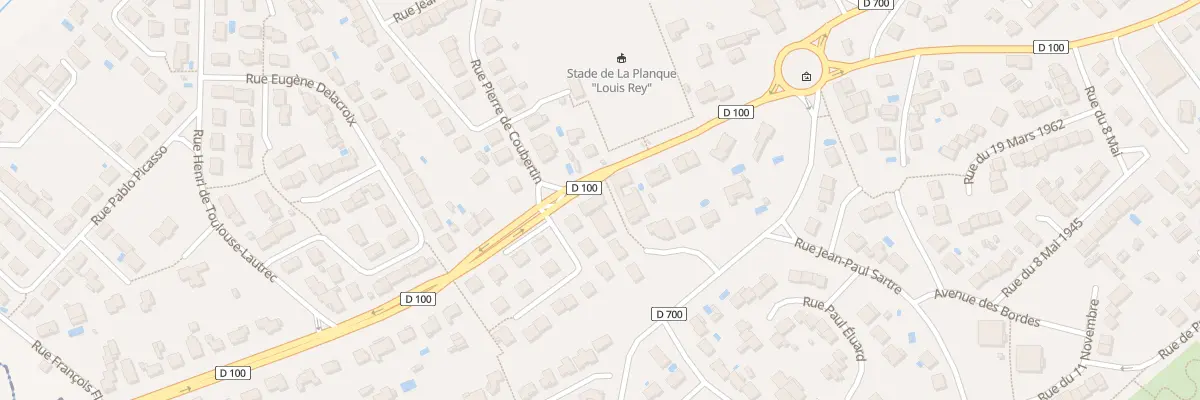 Plan du 147 Av Jean Jaurès à Saint-Juéry