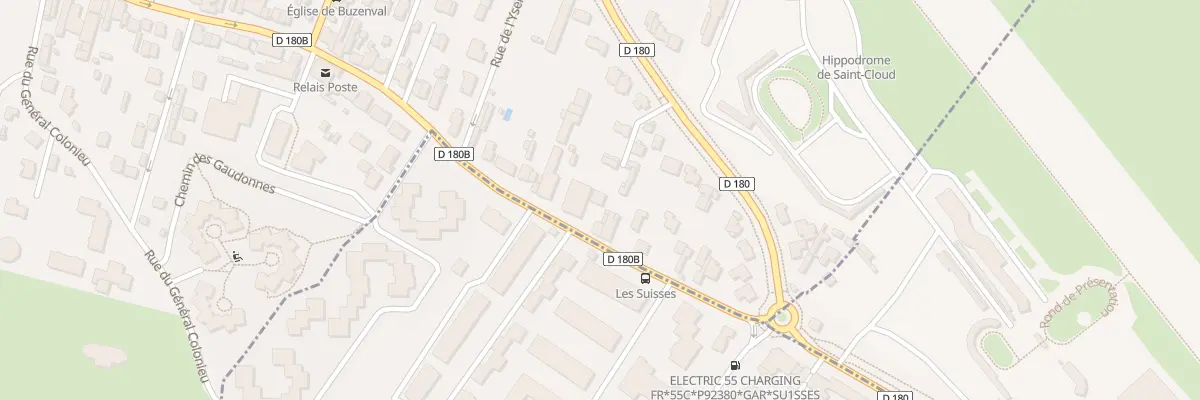 Plan du 93 Rue Colonel de Rochebrune à Rueil-Malmaison
