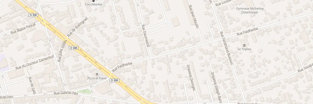 Plan du 21 Rue Faidherbe à Houilles