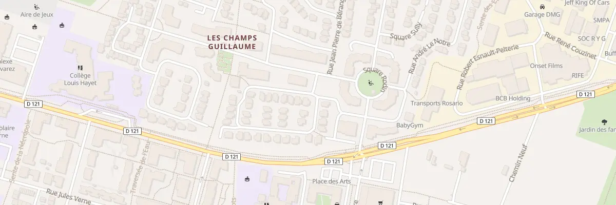 Plan du 1 Rue Germain Pilon à Cormeilles-en-Parisis