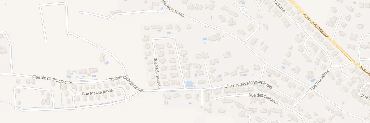 Plan du 6 Rue Esclarmonde à Limoux