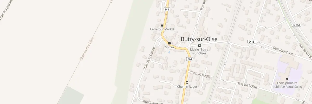 Plan du 2B Rue Pasteur à Butry-sur-Oise