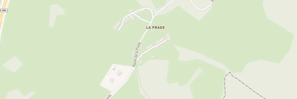 Plan du 5030 La Prade à Saint-Maixant