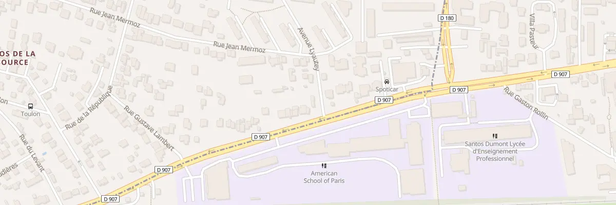 Plan du 30 Bd du Gen de Gaulle à Garches
