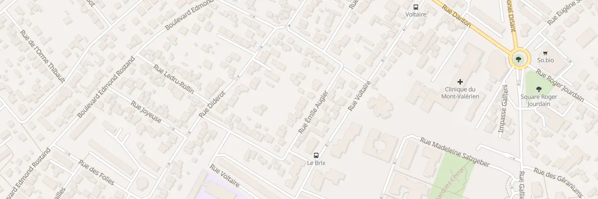 Plan du 52 Rue Emile Augier à Rueil-Malmaison