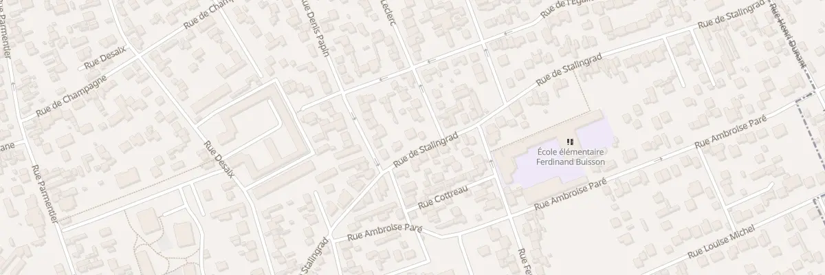 Plan du 55 Rue de Stalingrad à Houilles