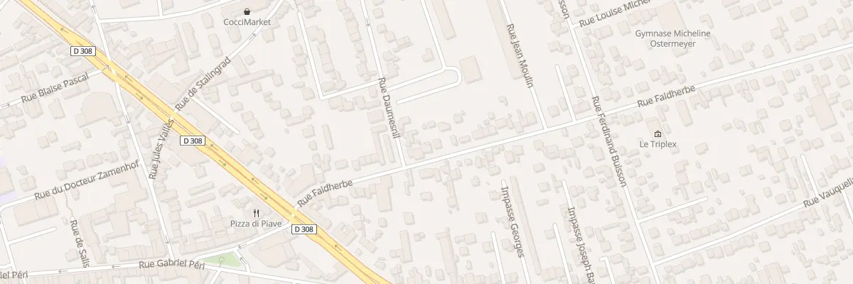 Plan du 21B Rue Faidherbe à Houilles