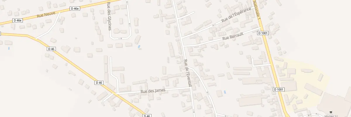 Plan du 21 Rue de l’Eventail à Sainte-Geneviève