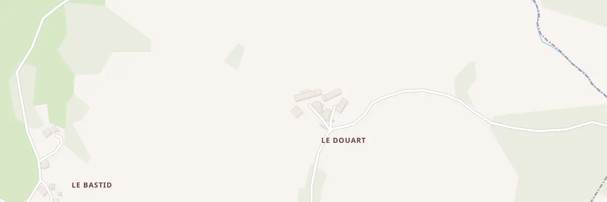 Plan du 5042 Le Douart à Saint-Julien-de-Toursac