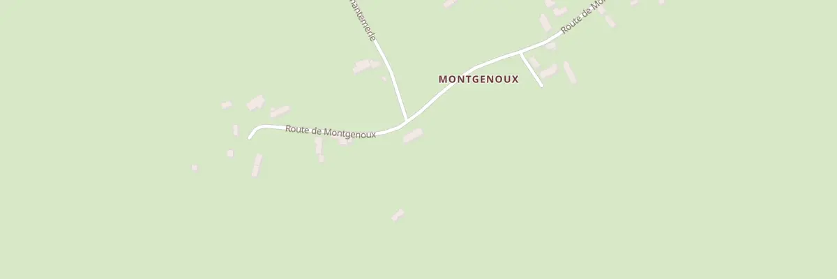 Plan du 1923 Rte de Montgenoux à Maisonnais