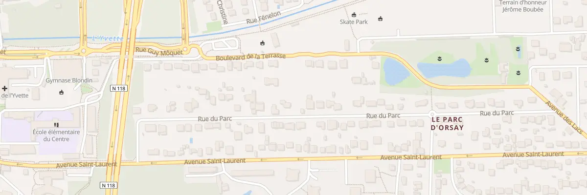 Plan du 31 Rue du Parc à Orsay