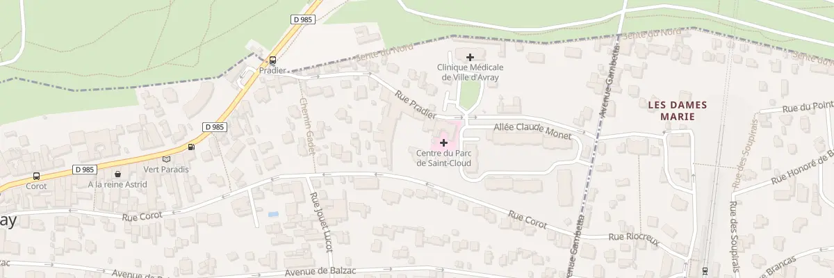Plan du 24 Rue Pradier à Ville-d’Avray