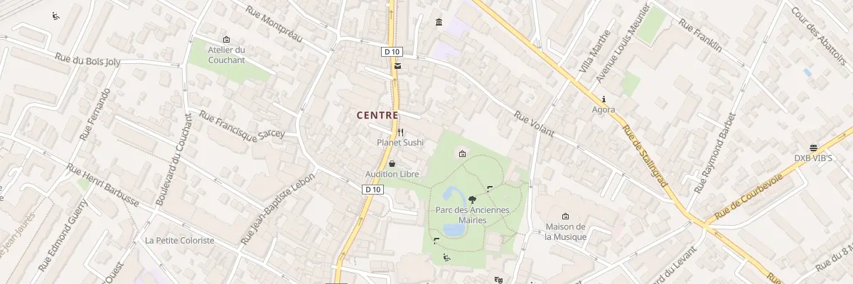 Plan du 32 Rue Maurice Thorez à Nanterre