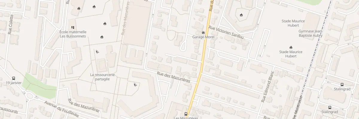 Plan du 68 Rue Lt Col de Montbrison à Rueil-Malmaison