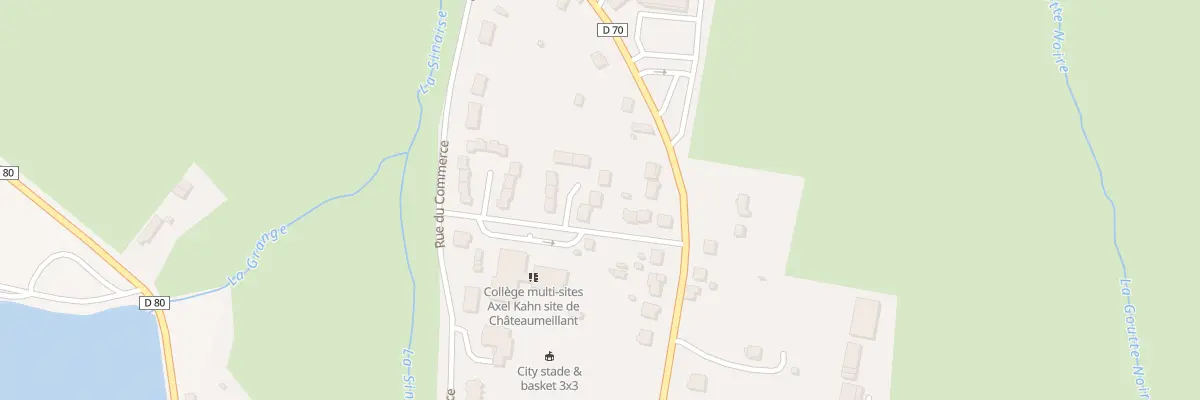 Plan du 4 Imp des Eglantiers à Châteaumeillant