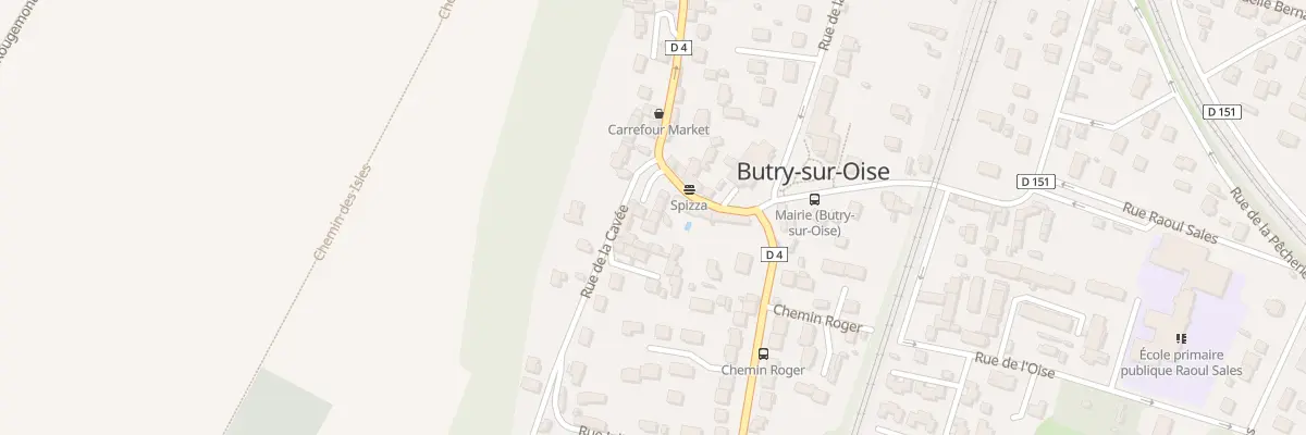 Plan du 4 Rue Pasteur à Butry-sur-Oise