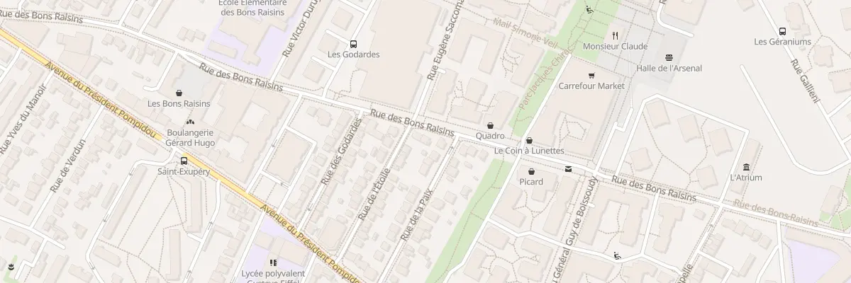 Plan du 62 Rue des Bons Raisins à Rueil-Malmaison