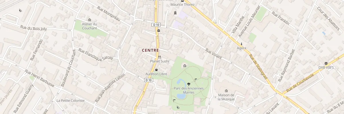 Plan du 6 Imp du Chemin de Fer à Nanterre