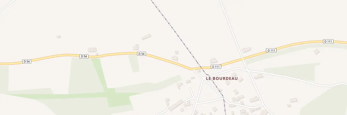 Plan du 9 Le Bourdeau à Lignerolles