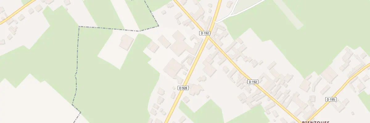 Plan du 13B Rte Nationale à Pihem