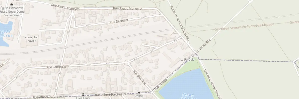 Plan du 11 Rue Alexis Drappier à Chaville