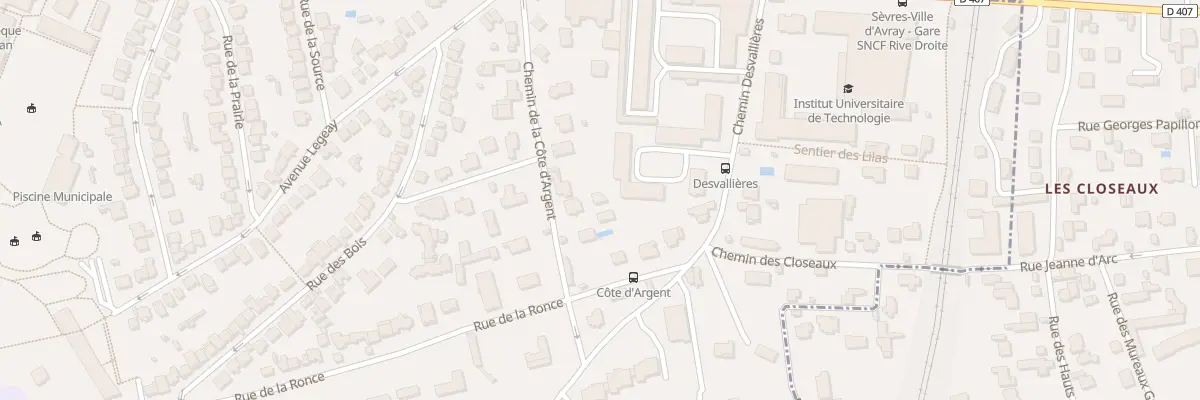 Plan du 15B Che de la Côte d’Argent à Ville-d’Avray