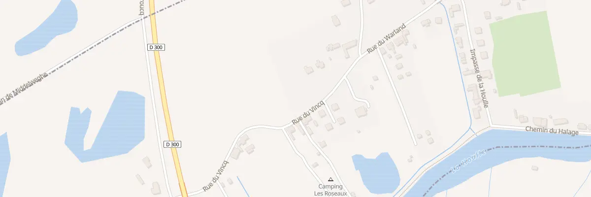 Plan du 68 Rue de Vincq à Houlle