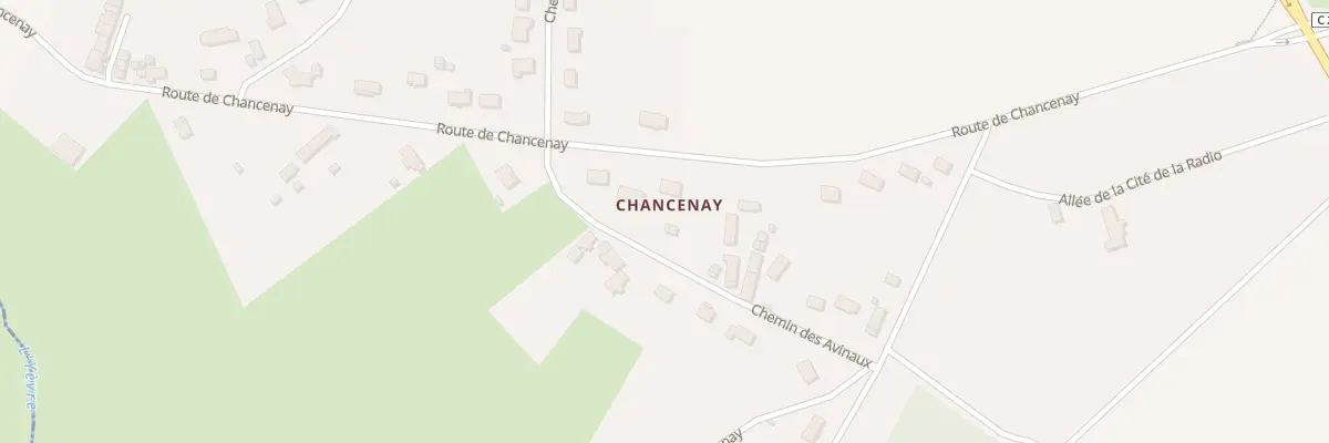 Plan du 23 Rte de Chancenay à Allouis