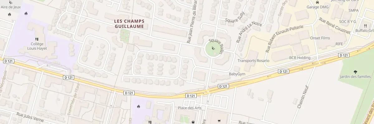Plan du 46 Rue Germain Pilon à Cormeilles-en-Parisis