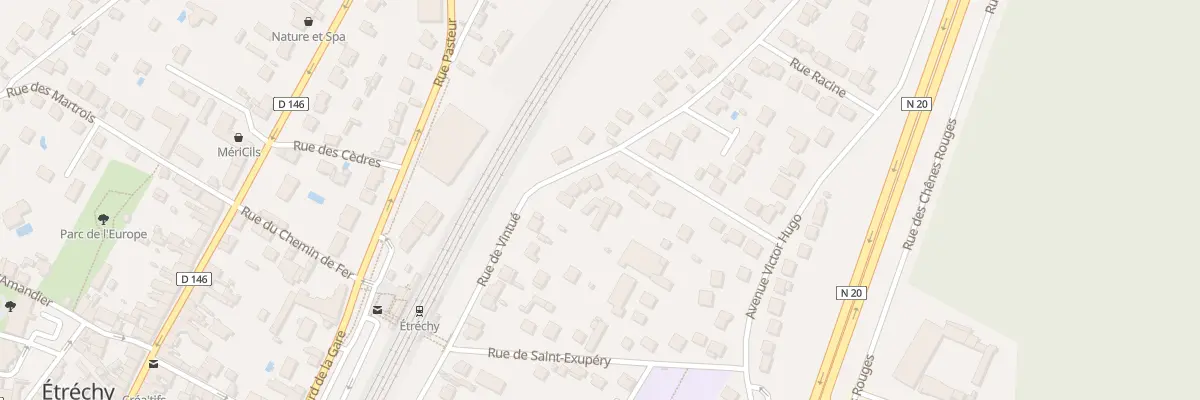 Plan du 26 Rue de Vintué à Étréchy