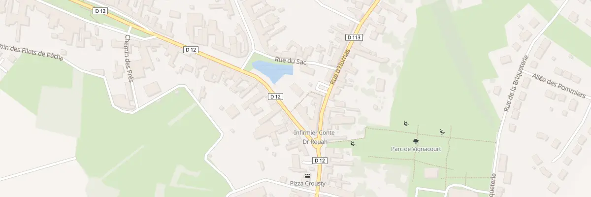 Plan du 64 Rue d’Amour à Vignacourt