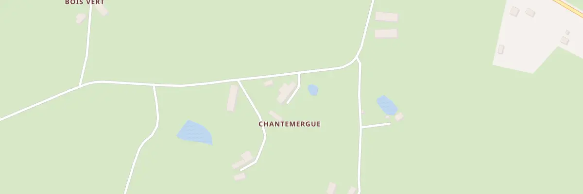 Plan du 3 Chantemergue à La Celle-sous-Gouzon