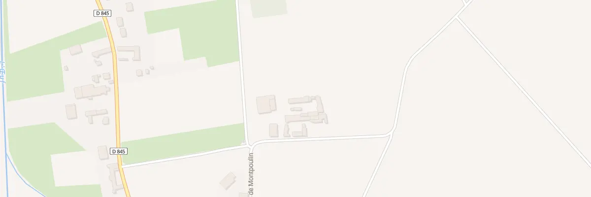 Plan du 23 Rue de Montpoulin à Mareau-aux-Bois