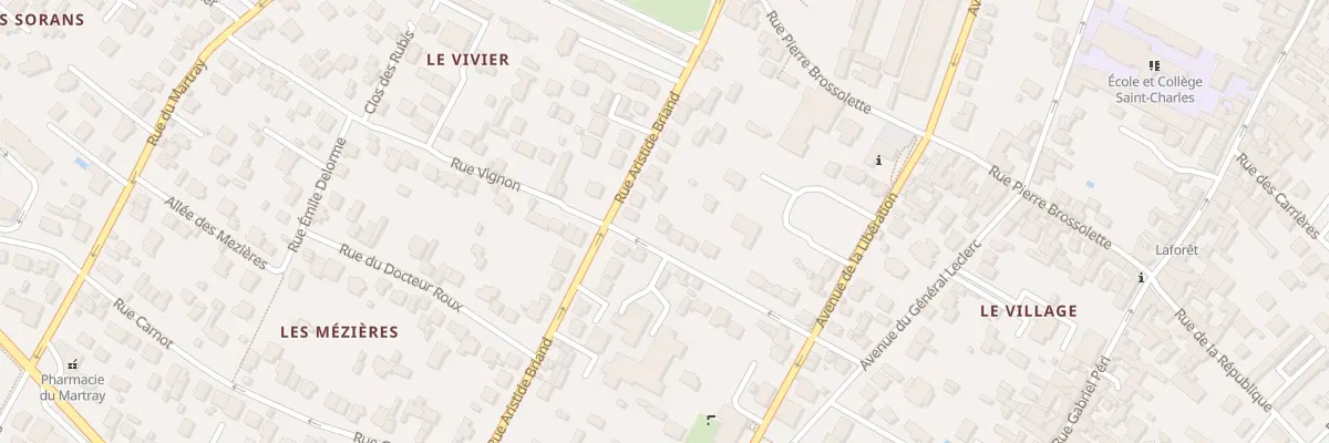 Plan du 22 Rue Vignon à Cormeilles-en-Parisis