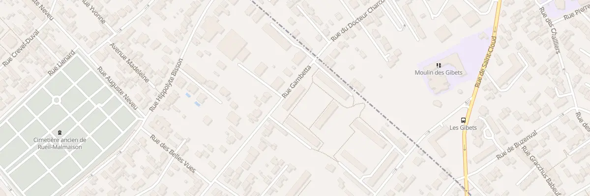 Plan du 56 Rue Gambetta à Rueil-Malmaison