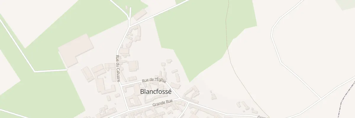 Plan du 8 Rue de l’Eglise à Blancfossé