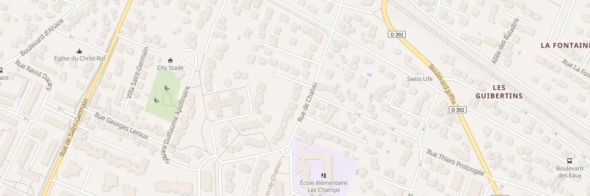 Plan du 40 Rue de Chatou à Cormeilles-en-Parisis