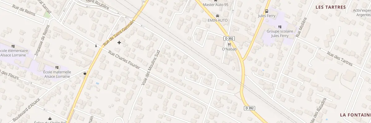Plan du 18 Rue de Chatou à Cormeilles-en-Parisis