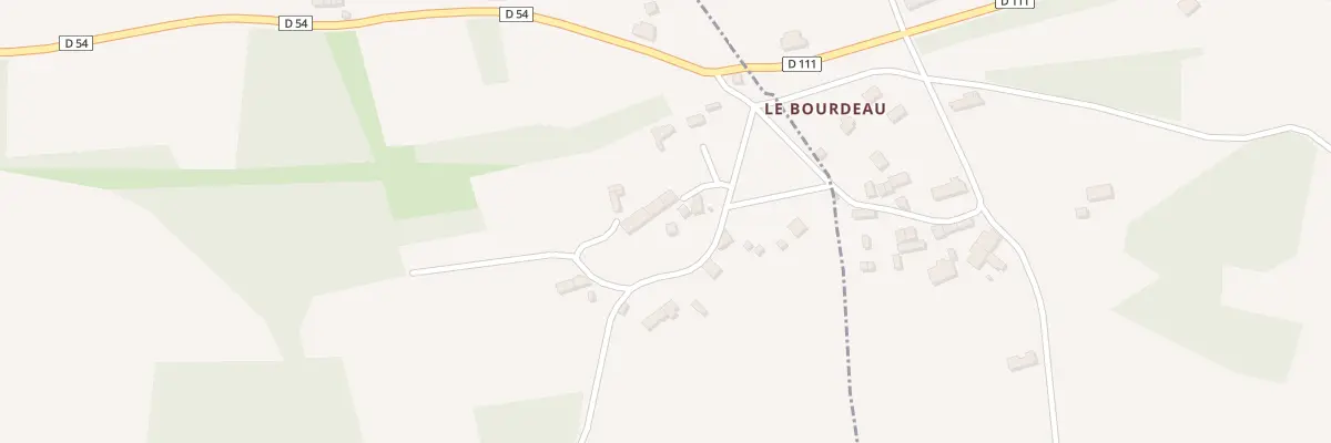 Plan du 4 Le Bourdeau à Lignerolles
