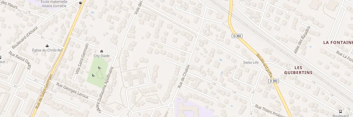 Plan du 34T Rue de Chatou à Cormeilles-en-Parisis