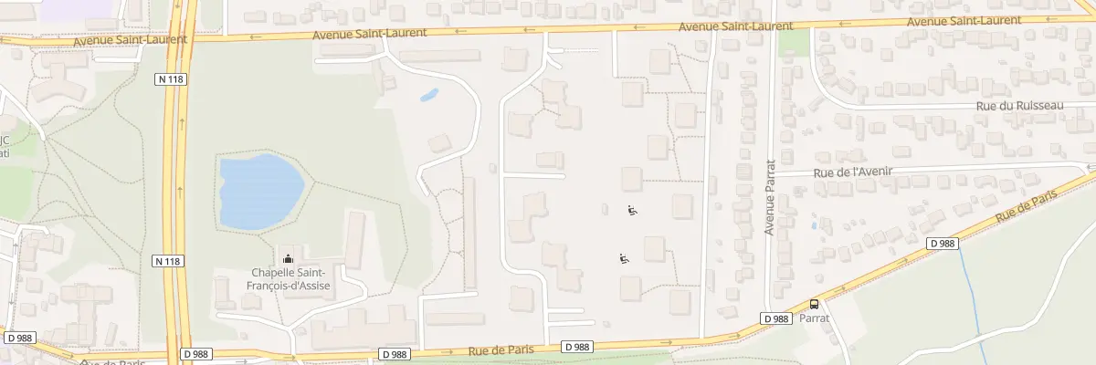 Plan du 99 Rue de Paris à Orsay