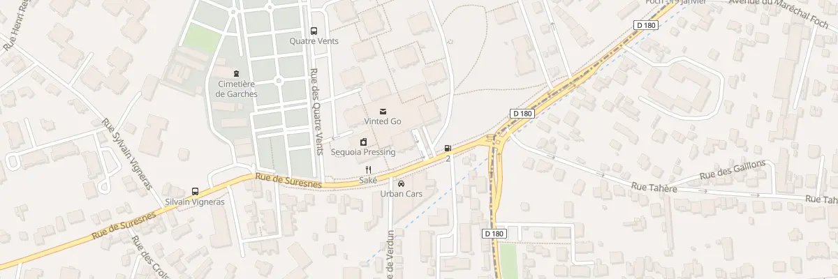 Plan du 17 Rue des Quatre Vents à Garches