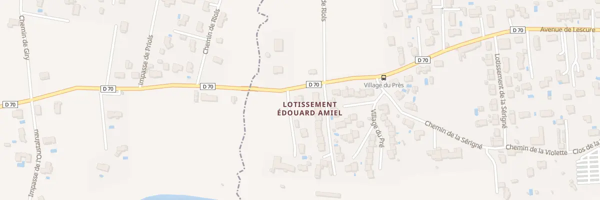 Plan du 5494 Av Lescure à Arthès