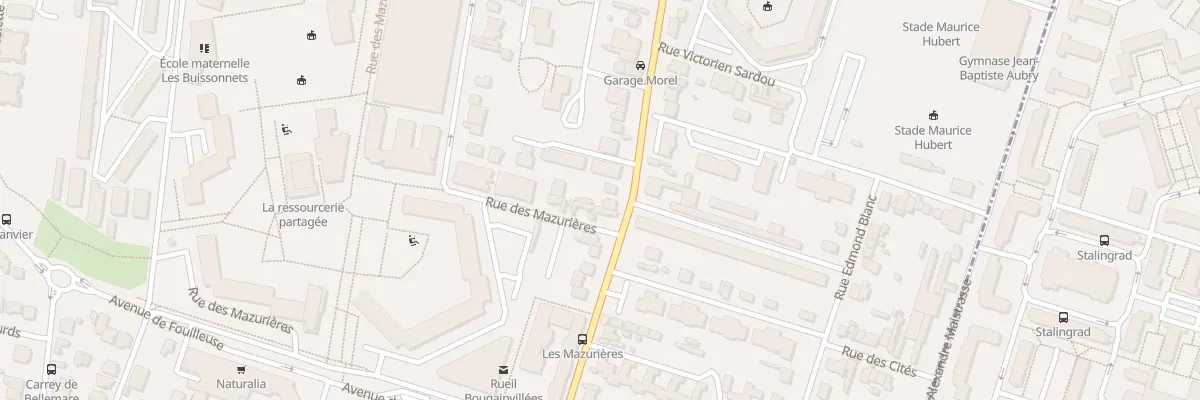 Plan du 74 Rue Lt Col de Montbrison à Rueil-Malmaison