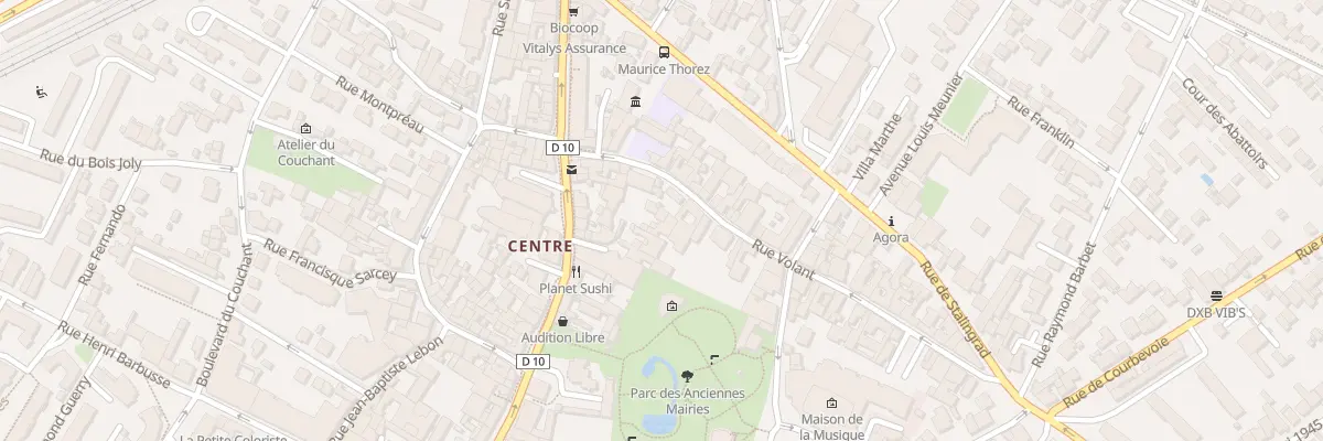 Plan du 49 Rue Volant à Nanterre